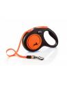 FLEXI Smycz automatyczna NEW NEON  M 5m pomarańczowa - nr 1