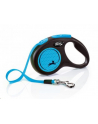 FLEXI Smycz automatyczna New Neon S  5 m kol niebieski - nr 1
