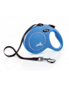 FLEXI Smycz automatyczna NEW CLASSIC L 5 m  niebieska - nr 1