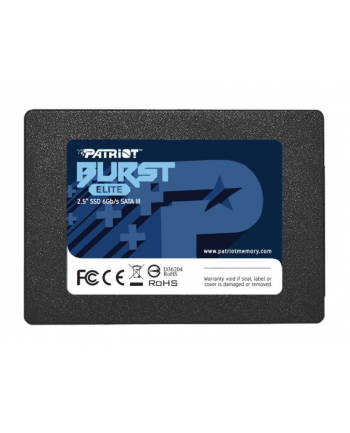 patriot memory Dysk SSD PATRIOT BURST ELITE 480GB SATA 3 25INCH nr 1