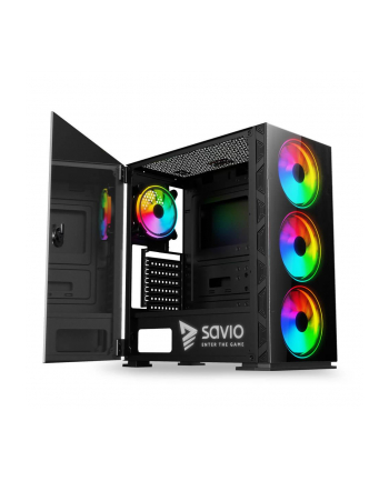 SAVIO OBUDOWA PC PRIME X1 ARGB GLASS SAVGC-PRIMEX1