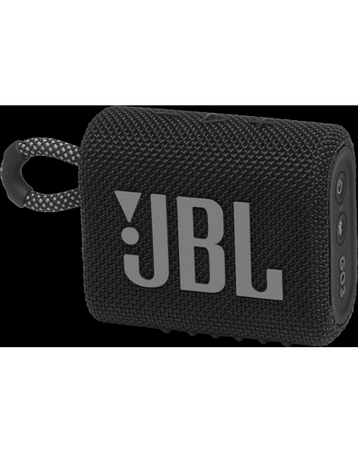 JBL GO 3 BLK głośnik przenośny BT Black główny