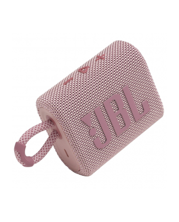 JBL GO 3 PINK głośnik przenośny BT