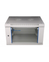 Extralink 6U 600x450 Szara Szafa rack montowana - nr 5