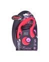 FLEXI Smycz automatyczna NEW CLASSIC linka S 8m czerwona - nr 3