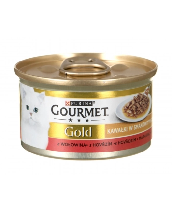 purina nestle GOURMET GOLD Sauce Delights Wołowina 85g