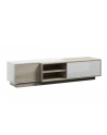 cama meble Szafka RTV SIGMA1 180 sonoma/biały połysk - nr 2