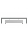 cama meble Szafka RTV TORO 200 szary/ biały połysk - nr 9