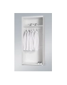 cama meble Szafa SAMBA (Unit 1) biały/czarny połysk - nr 6