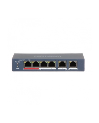hikvision Swich PoE 6-portowy DS-3E0106P-E/M nr 1