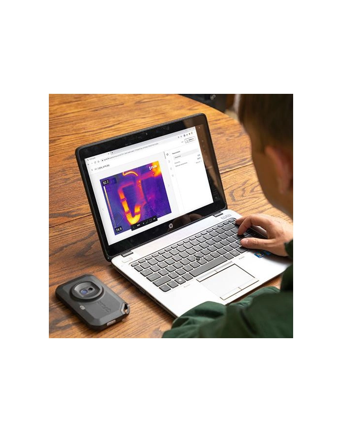 FLIR KAMERA TERMOWIZYJNA Z TECHNOLOGIĄ POPRAWY OBRAZU MSX WI-FI I ŁĄCZNOŚCIĄ W CHMURZE  128X96PX  DO 300STC  FOV 53 6ST  C3-X główny