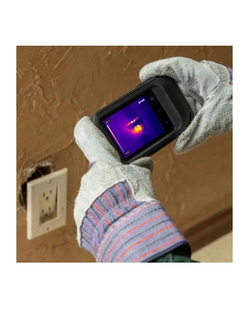 FLIR KAMERA TERMOWIZYJNA Z TECHNOLOGIĄ POPRAWY OBRAZU MSX WI-FI I ŁĄCZNOŚCIĄ W CHMURZE  128X96PX  DO 300STC  FOV 53 6ST  C3-X nr 2