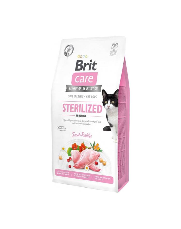 BRIT CARE Cat Grain-Free STERILIZED SENSITIVE 7kg główny