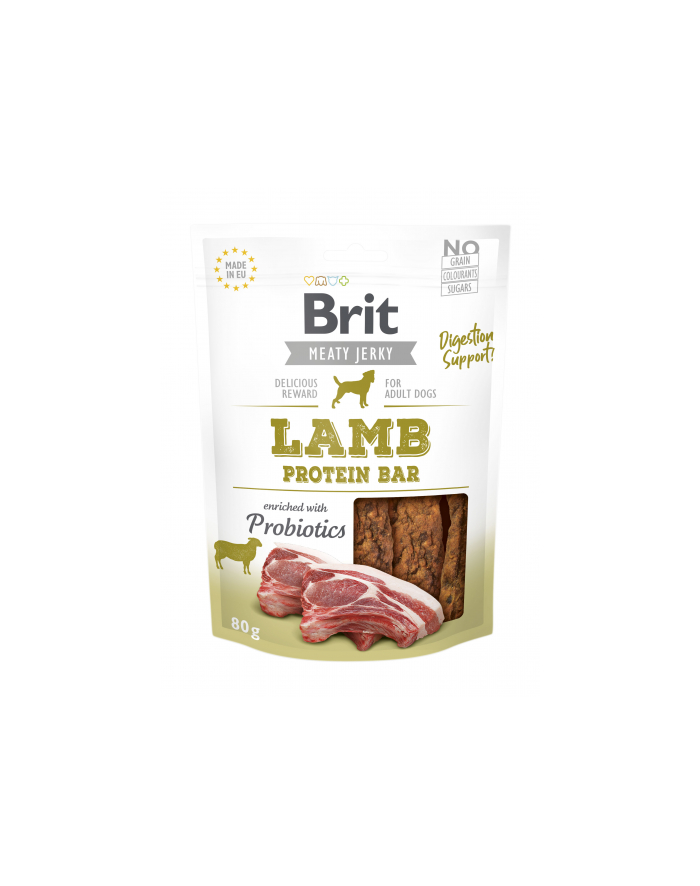 BRIT JERKY Lamb Protein Bar 200g główny