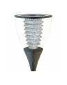 POWERNEED SOLARNA LAMPA OGRODOWA PEARL 100LM  CIEPŁY BIAŁY LEDX7  PANEL SOLARNY 16W CZUJNIK ZMIERZCHU  80CM  CZARNA  ESL-25H - nr 10
