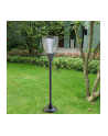 POWERNEED SOLARNA LAMPA OGRODOWA PEARL 100LM  CIEPŁY BIAŁY LEDX7  PANEL SOLARNY 16W CZUJNIK ZMIERZCHU  80CM  CZARNA  ESL-25H - nr 8