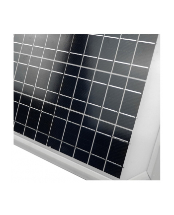 POWERNEED SOLARNA LAMPA ULICZNA ATLAS 2000LM  LED X20  PANEL SOLARNY 258W  CZUJNIK RUCHU I ZMIERZCHOWY  SREBRNA  SSL32