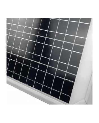 POWERNEED SOLARNA LAMPA ULICZNA ATLAS 8000LM  LED X160  PANEL SOLARNY 86W  CZUJNIK RUCHU I ZMIERZCHOWY  SREBRNA  SSL38