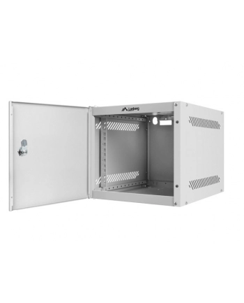 LANBERG SZAFA WISZĄCA RACK 10  4U 280X310 SZARA  DRZWI METALOWE (FLAT PACK) WF10-2304-00S nr 2