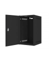 LANBERG SZAFA WISZĄCA RACK 10  9U 280X310 CZARNA  DRZWI METALOWE (FLAT PACK) WF10-2309-00B - nr 4