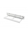 LANBERG patch panel blank 12 port 1U with organizer for keystone modules gray - nr 7