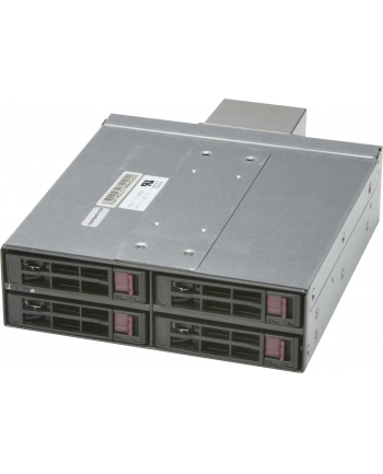 super micro computer SUPERMICRO Chassis Black SAS3/SATA3 Mobile Rack for 4x 2.5inch HDD with Fan nr 1