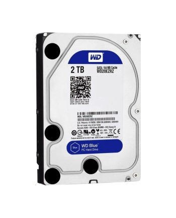 western digital WD Blue 2TB SATA 6Gb/s HDD internal 3.5inch serial ATA 256MB cache 7200 RPM RoHS compliant Bulk nr 2