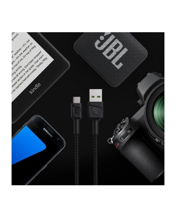 green cell GREENCELL Cable GC PowerStream USB-A - Micro USB 30cm Ultra Charge QC 3.0