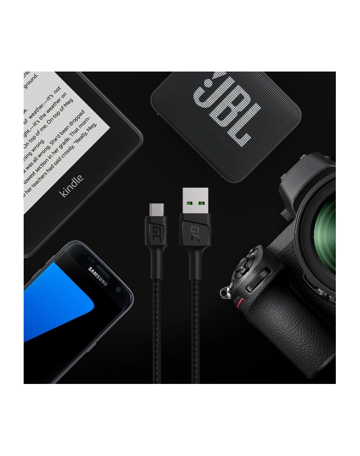 green cell GREENCELL Cable GC PowerStream USB-A - Micro USB 30cm Ultra Charge QC 3.0 główny
