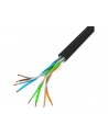 LANBERG LAN cable UTP cat.5e 305m Kolor: CZARNY solid CU fluke - nr 9