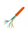 LANBERG LAN cable UTP cat.5e 305m orange solid CU fluke - nr 9