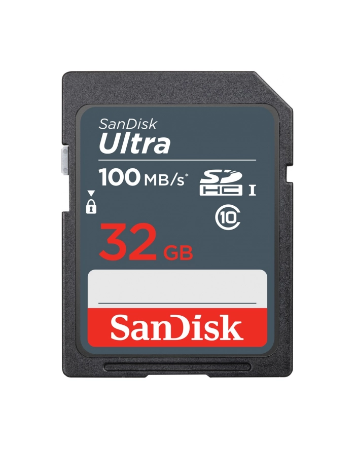 SANDISK Ultra 32GB SDHC Memory Card 100MB/s główny