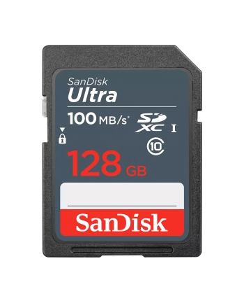 SANDISK Ultra 128GB SDXC Memory Card 100MB/s nr 1
