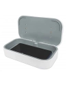 MANHATTAN UV Phone Sanitizer with Wireless Charger UVC Sanitizing Box 10W Wireless Charging Pad White - nr 18