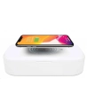 MANHATTAN UV Phone Sanitizer with Wireless Charger UVC Sanitizing Box 10W Wireless Charging Pad White - nr 19
