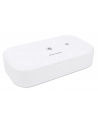 MANHATTAN UV Phone Sanitizer with Wireless Charger UVC Sanitizing Box 10W Wireless Charging Pad White - nr 22