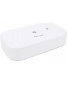 MANHATTAN UV Phone Sanitizer with Wireless Charger UVC Sanitizing Box 10W Wireless Charging Pad White - nr 30