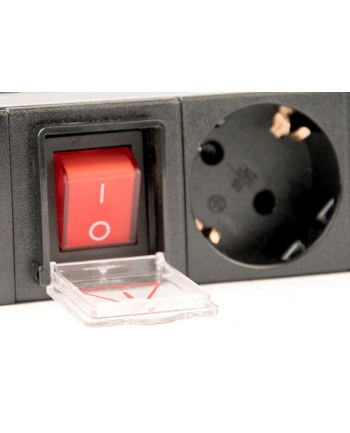 GEMBIRD Power distribution unit PDU 8 Schuko sockets 1U 16A 3 m cable