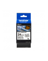 BROTHER TZeSL251 tape Black on White 24mm - nr 20