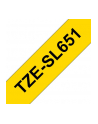 BROTHER TZeSL651 tape Black on Yellow 24mm - nr 13