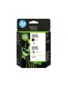 hp inc. HP 305 2-Pack Tri-color/Black Original Ink Cartridge - nr 51