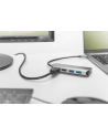 DIGITUS DA-70884 8-Port USB-C Dock 2xUSB3.0 1xRJ45 2xHDMI 1xPD 1xMicro SD 1xSD grey - nr 20