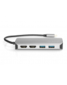 DIGITUS DA-70884 8-Port USB-C Dock 2xUSB3.0 1xRJ45 2xHDMI 1xPD 1xMicro SD 1xSD grey - nr 23