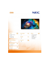 nec display solutions NEC MultiSync E658 65inch E Series large format display UHD 350cd/m2 Direct LED backlight 16/7 proof Media Player - nr 2