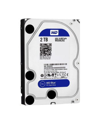 western digital WD Blue 2TB SATA 6Gb/s HDD internal 3.5inch serial ATA 256MB cache 7200 RPM RoHS compliant Bulk nr 2