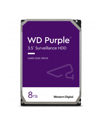 western digital WD Purple 8TB SATA 6Gb/s CE HDD 8.9cm 3.5inch internal 7200Rpm 128MB Cache 24x7 Bulk