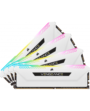 CORSAIR DDR4 32GB 4x8GB 3200MHz DIMM CL16 VENGEANCE RGB Pro SL White 1.35V XMP 2.0