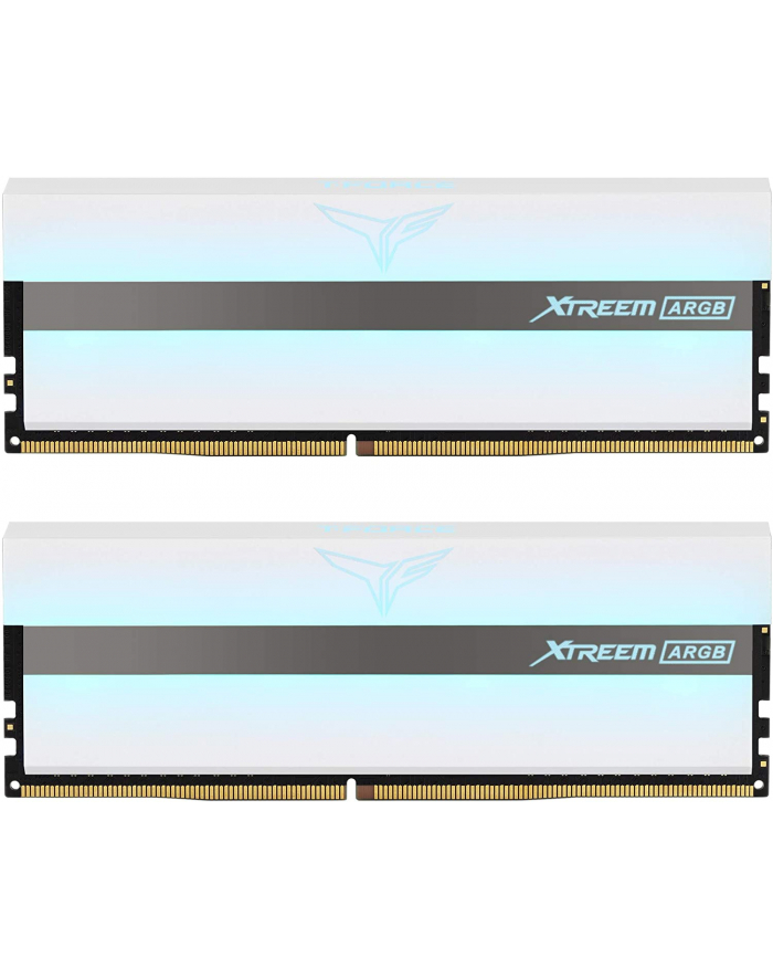 TEAM GROUP T-Force XTREEM ARGB DDR4 16GB 2x8GB 3200MHz DIMM CL16 1.35V White główny