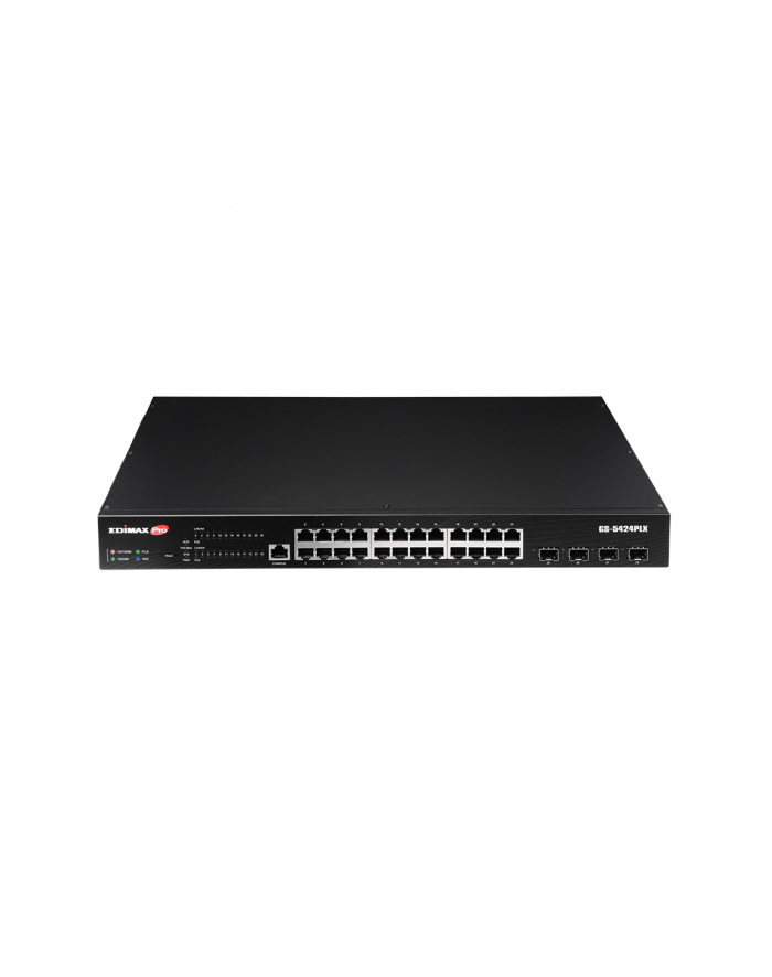 EDIMAX 24-Port Gigabit PoE Long rang 10GbE uplinks Switch główny