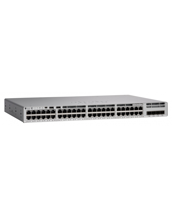 CISCO Catalyst 9200 48-port 8xmGig PoE+ Network Essentials DNA subscription required główny